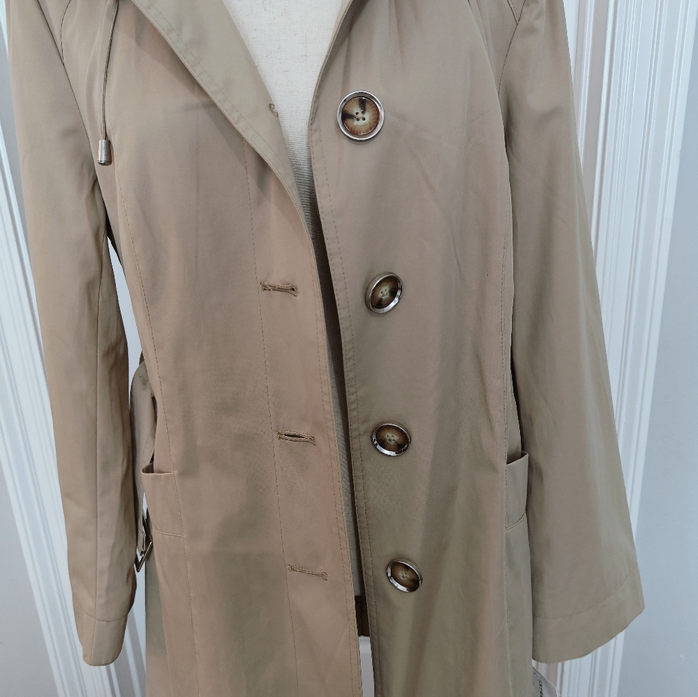 Michael Kors women trench coat size M - Picture 3 of 7